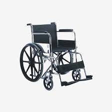 Standard Manual Wheelchair – Foldable, Durable & Lightweight | KY809B Model