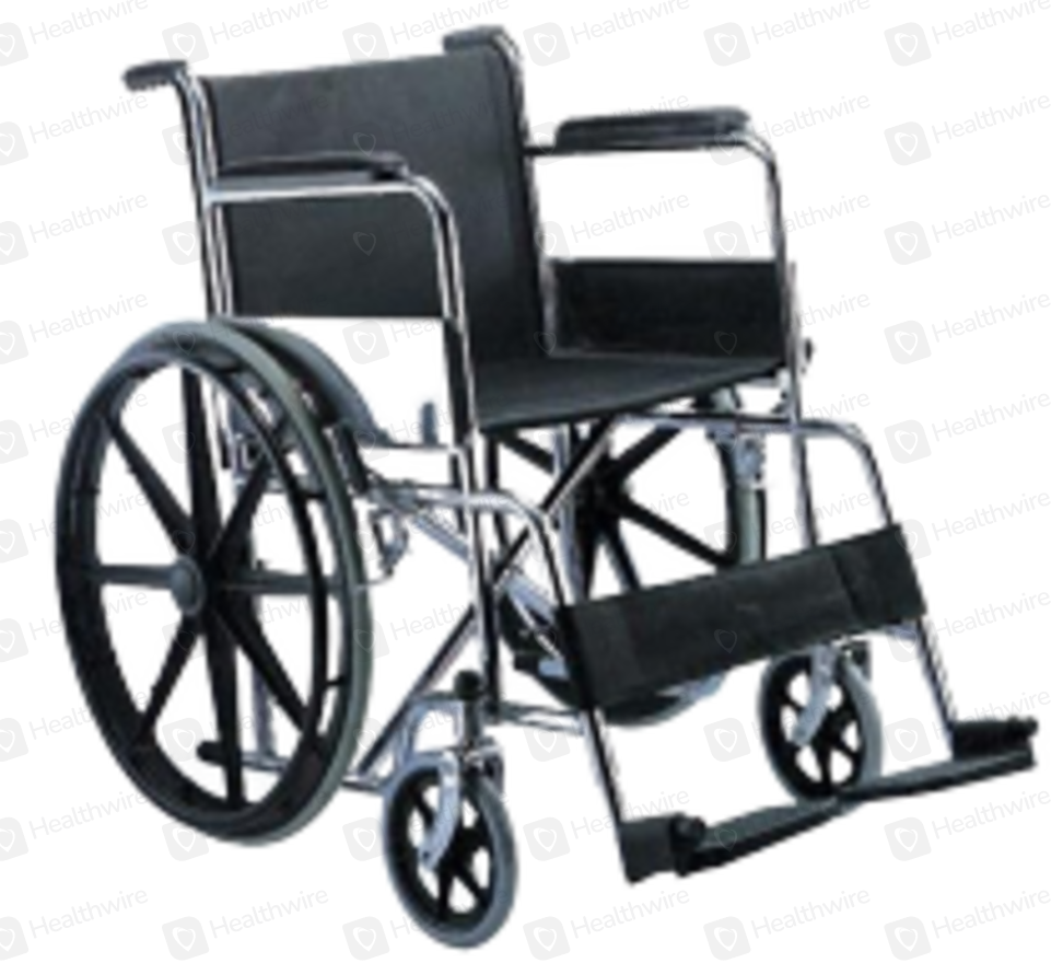 Standard Manual Wheelchair – Foldable, Durable & Lightweight | KY809B Model