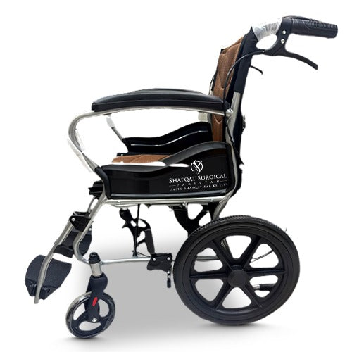 Transport Wheelchair – Compact Foldable Model SS 9536