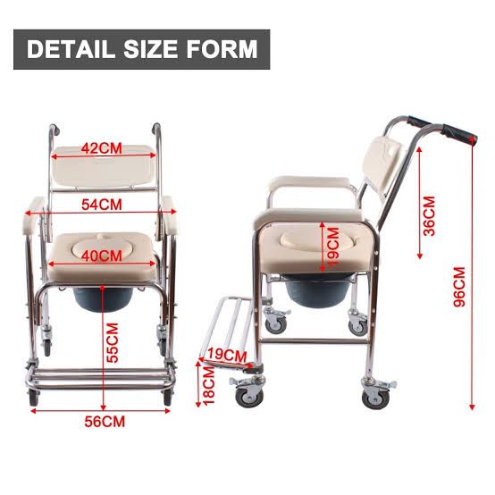 Comfort Care 614 Commode Chair