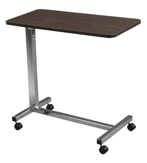 Adjustable Overbed Table with Wheels – Hospital & Home Use Imported Yuwell Brand Over Bed Table
