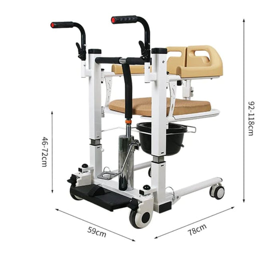 Wheelchair transfer Color body
